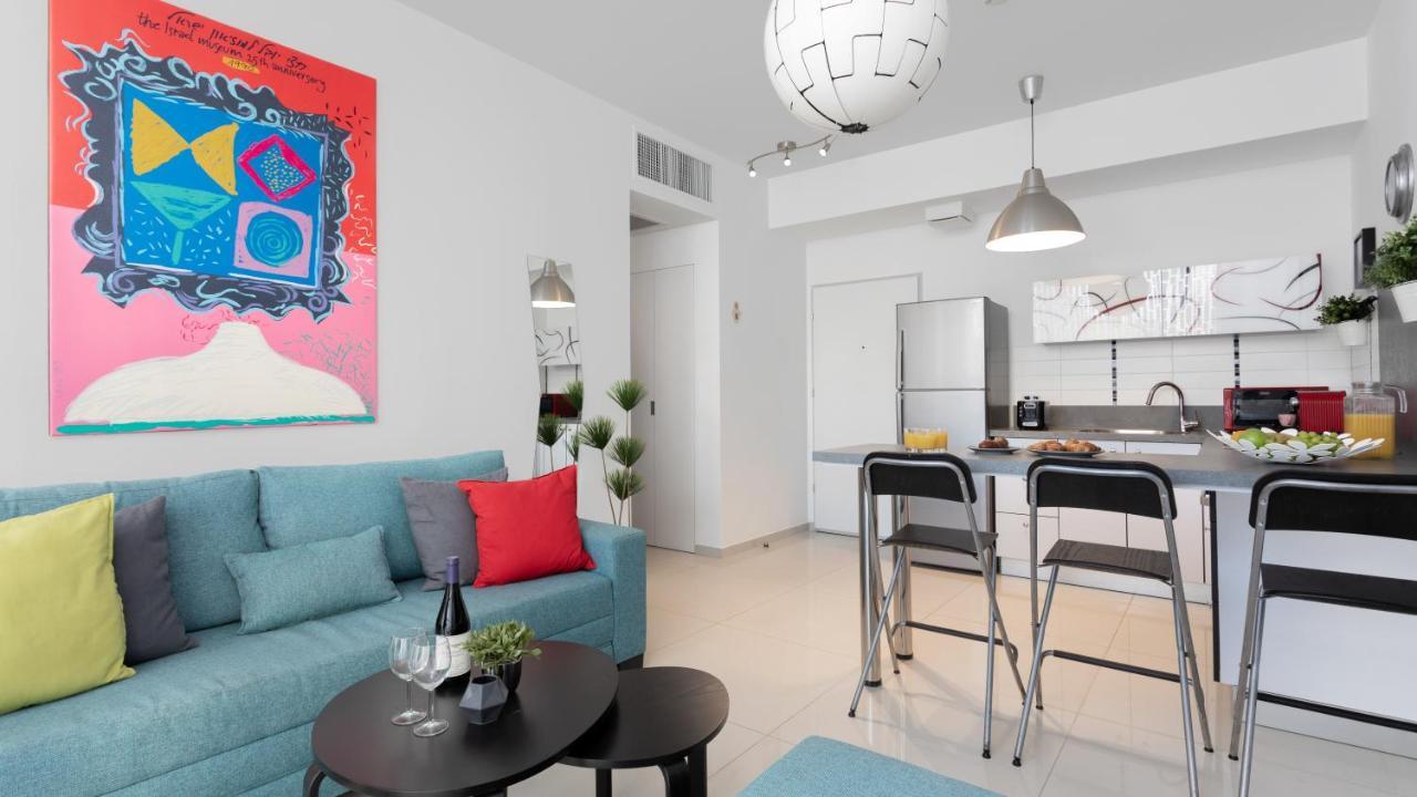 Stylish 1Br Flat For 4 Ppl In Allenby By Holyguest Tel Aviv Luaran gambar